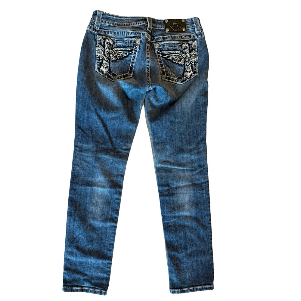 MISS ME Denim Size 31 Skinny Jeans Angel Wings
Cross Bradbury Crystal Pockets - Picture 5 of 11